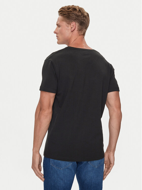 Pierre Cardin Pierre Cardin 2 marškinėlių komplektas 29990.000.9000 Juoda Modern Fit