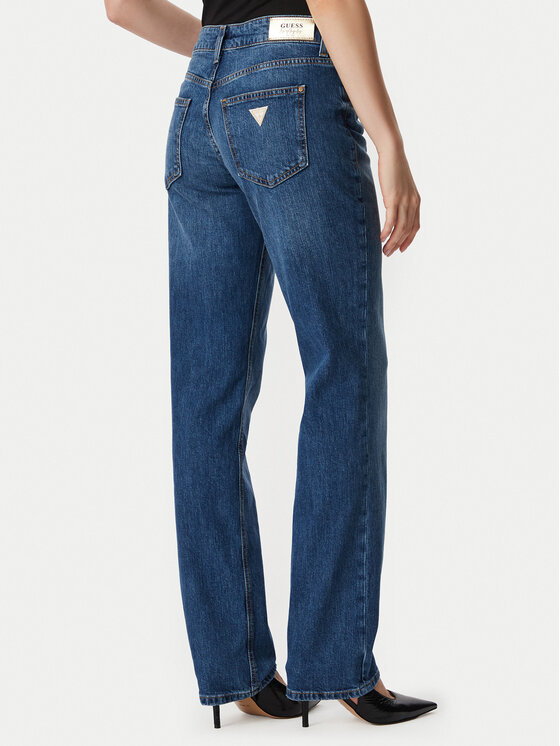 Guess Guess Jeansy W6YAJD D1655 Niebieski Straight Leg