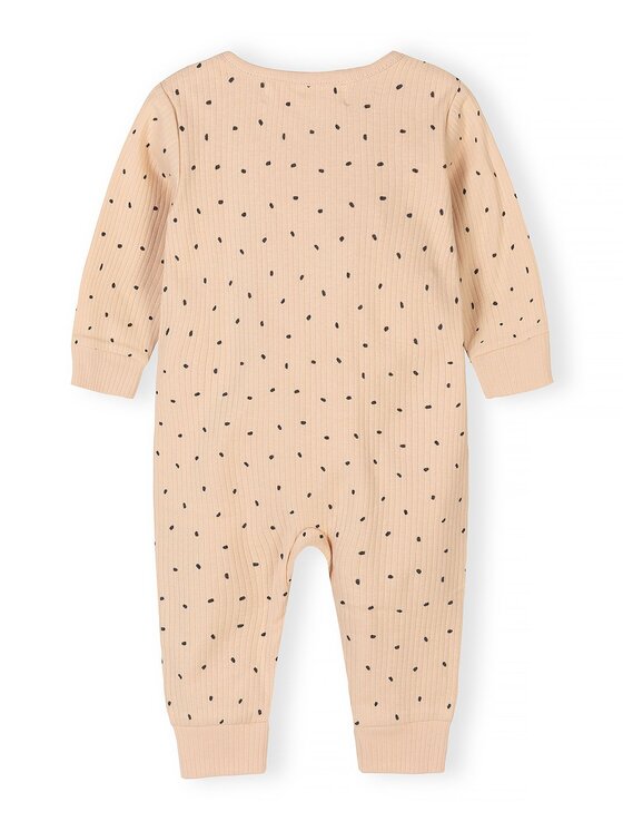 minoti minoti Komplet pajacy 28BABYRIB25 Szary Regular Fit