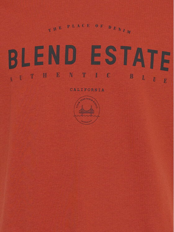Blend Blend T-särk 20717160 Punane Regular Fit