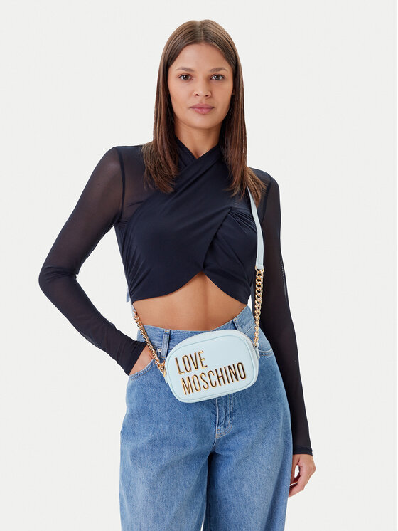 LOVE MOSCHINO LOVE MOSCHINO Torebka JC4026PP1MKD0712 Niebieski jasny