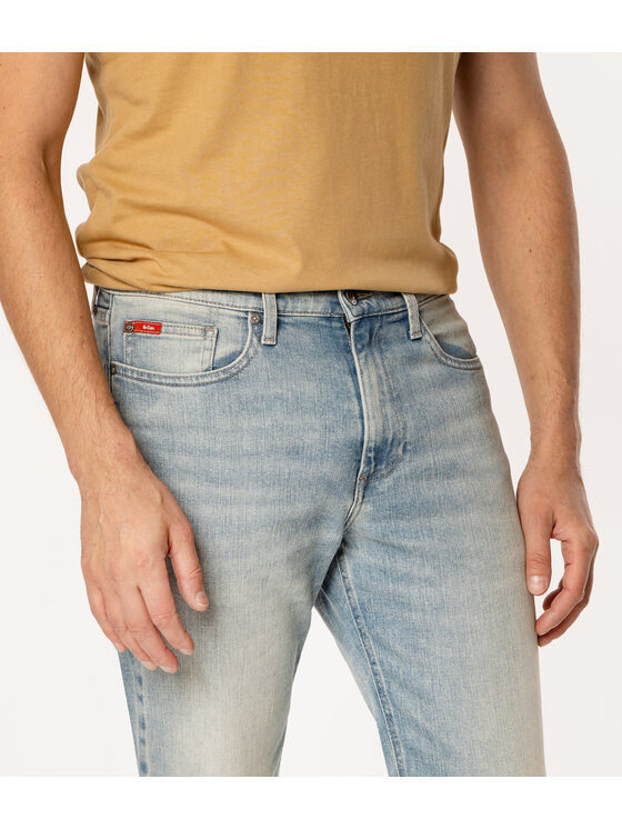Lee Cooper Lee Cooper Jeansy LC118 1067 Niebieski Slim Fit