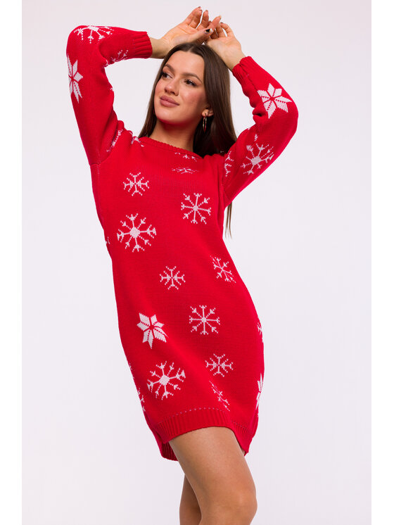 Made of Emotion Made of Emotion Maglione MXS11 Rosso Comfort Fit