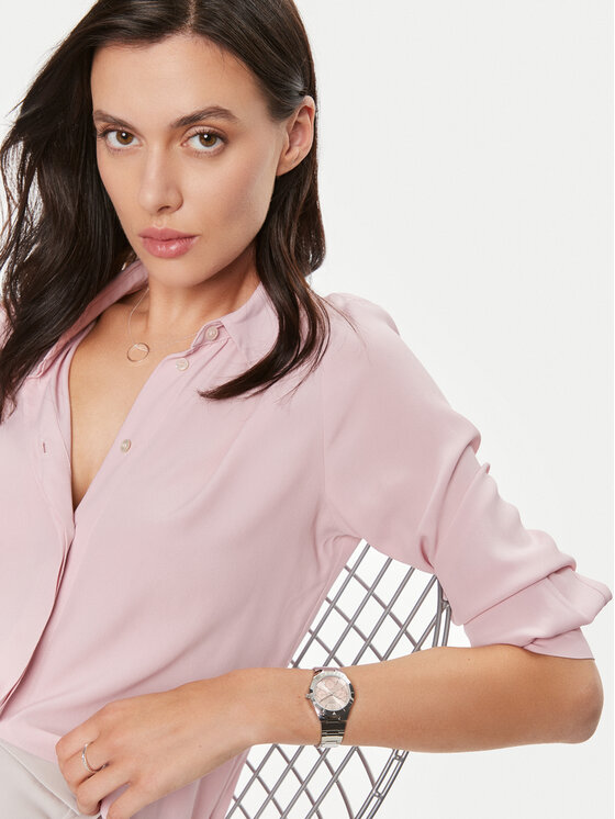 Casio Casio Hodinky LTP-2069D-4AV Strieborná