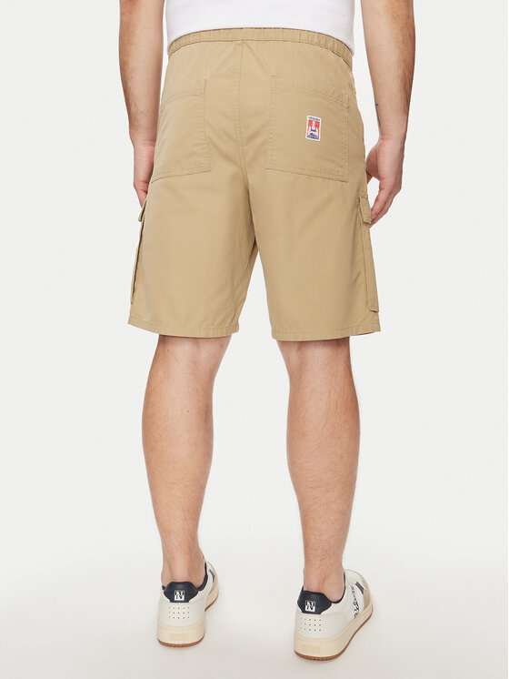Wrangler Wrangler Riidest šortsid Casey Utility 112352191 Beež Relaxed Fit