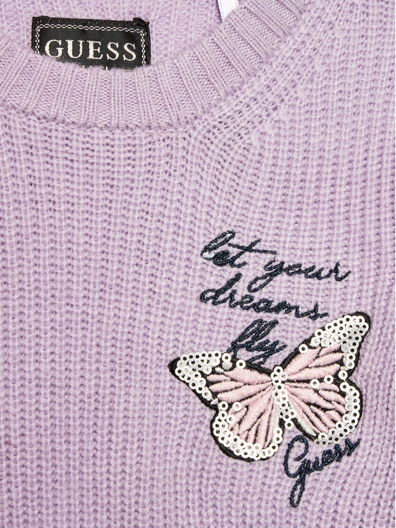 Guess Guess Ежедневна рокля K3BK20 Z39T0 Виолетов Regular Fit