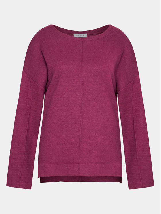 Chantelle Chantelle Džemper Agate CA3520 Ljubičasta Relaxed Fit