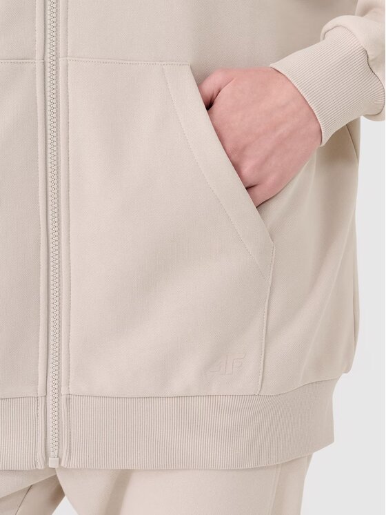 4F 4F Felpa 4FRSS25TSWSF2152-83S Marrone Oversize