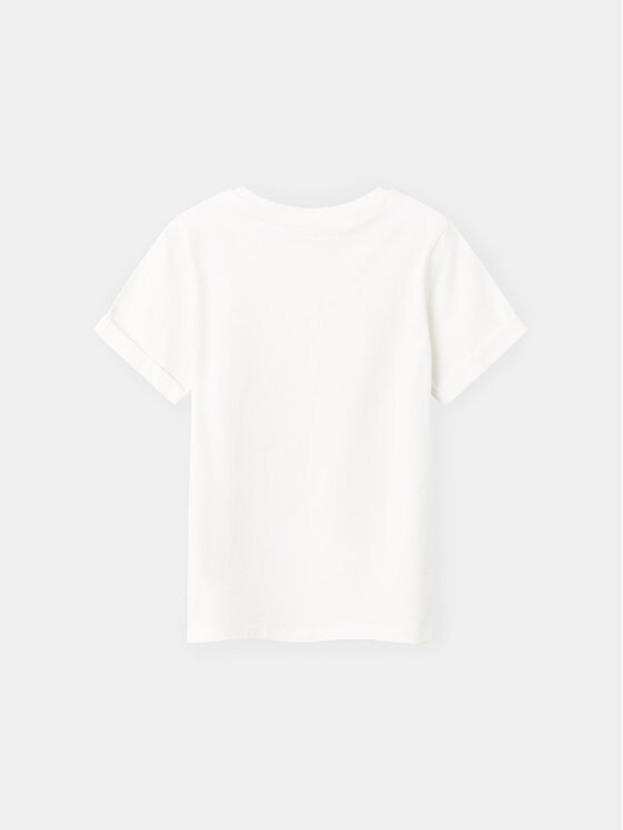 NAME IT NAME IT T-Shirt Maxa 13227641 Biały Regular Fit