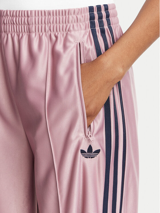 adidas adidas Παντελόνι φόρμας Metallic Firebird Loose Track Pant KS9975 Ροζ Relaxed Fit