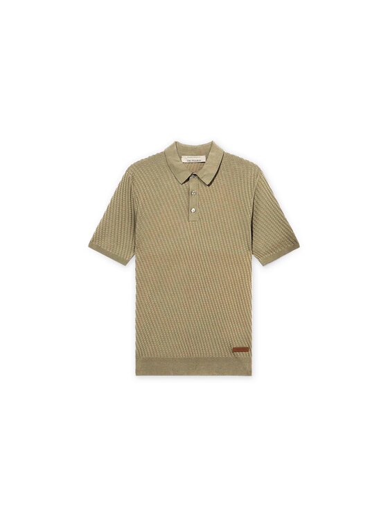 Trussardi Trussardi Sweter M0558000060N014 Zielony Regular Fit