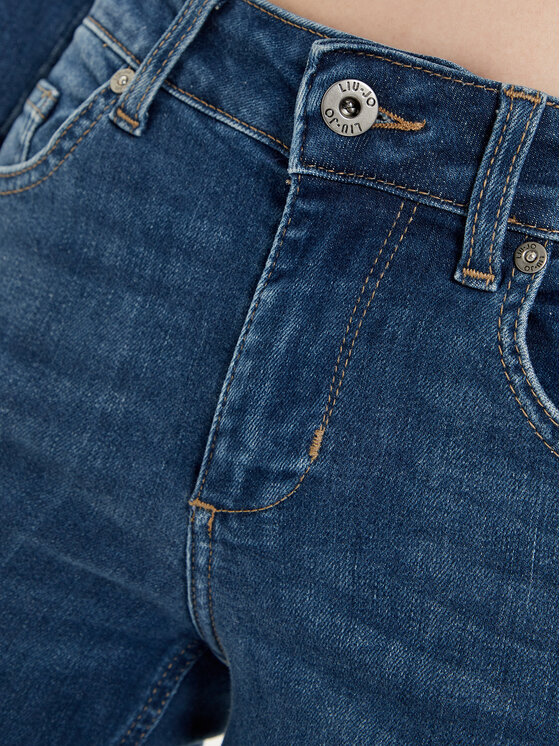 Liu Jo Liu Jo Jeans hlače UF4020 DS058 Modra Regular Fit