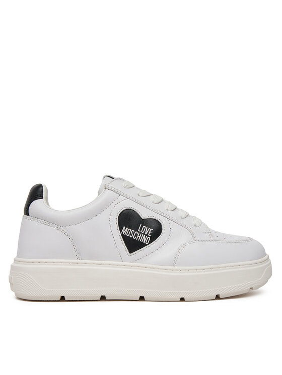 LOVE MOSCHINO LOVE MOSCHINO Sneakersy JA15154G1MIA110A Biały