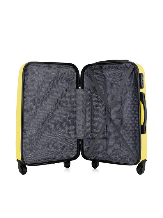 Semi Line Semi Line Valigia grande T5629-6 Giallo