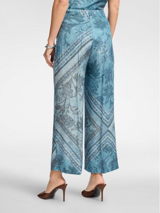 Elena Mirò Elena Mirò Pantaloni di tessuto P001P000487N001 Blu Regular Fit