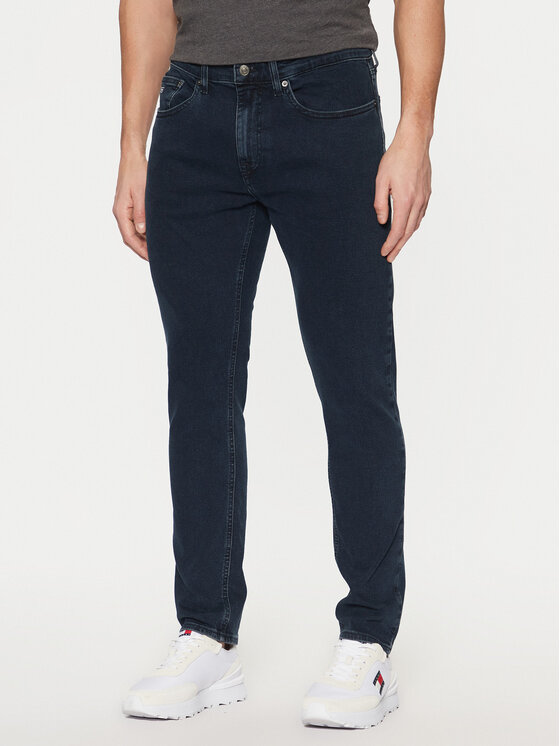 Tommy Jeans Tommy Jeans Дънки Austin DM0DM21071 Тъмносин Slim Fit