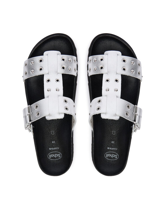 Scholl Scholl Plätud Beatriz T-Bar Ring F00911 Hõbedane