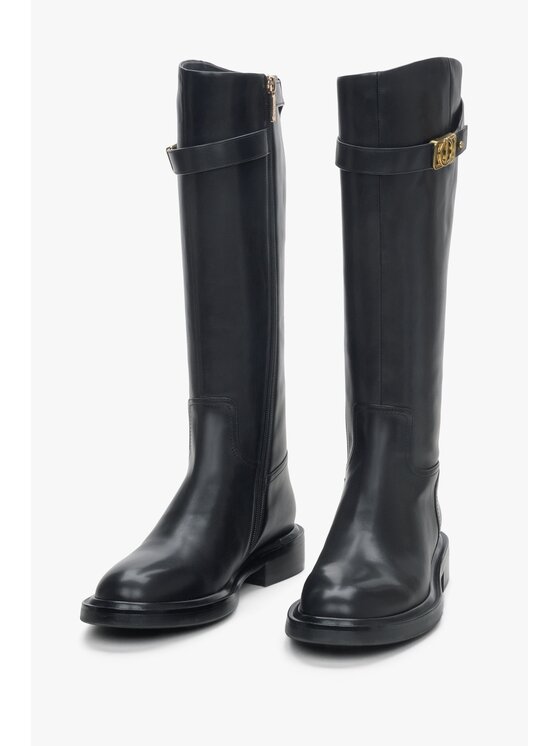 Estro Estro Μπότες ER00114257 Μαύρο