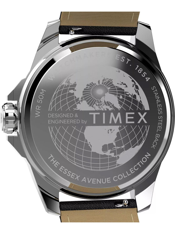 Timex Timex Zegarek TW2W79800 Czarny