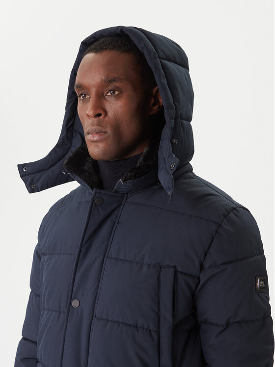 KARL LAGERFELD KARL LAGERFELD Zimné bundy 505035 554586 Tmavomodrá Regular Fit