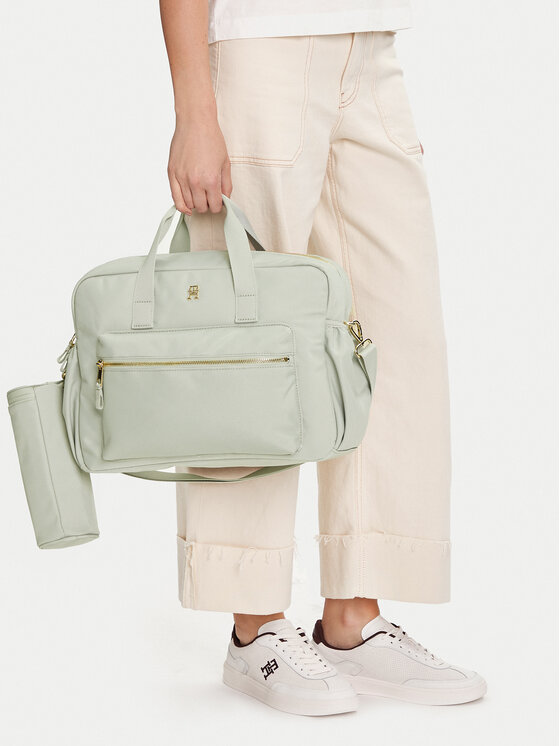 Tommy Hilfiger Tommy Hilfiger Krepšys Th Essential Changing Bag AU0AU01997 Žalia