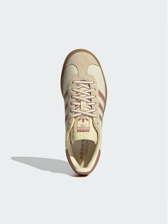adidas adidas Sneakersy Gazelle Bold KI7224 Beżowy