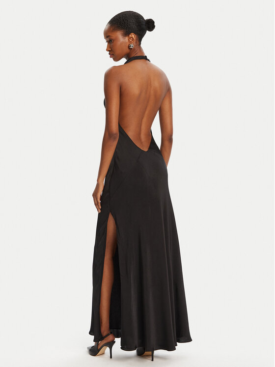 Bardot Bardot Večerní šaty Similina Halter Maxi 59919DB Černá Regular Fit