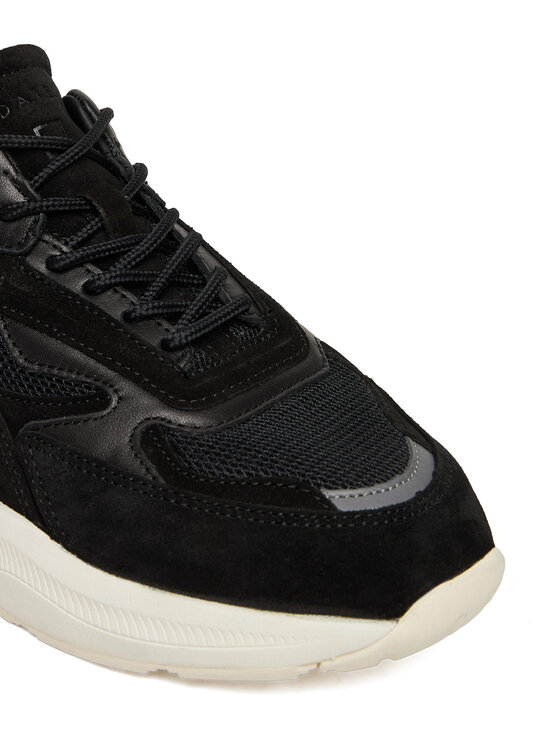 D.A.T.E. D.A.T.E. Sneakersy Fuga Mesh M431-FG-ME Čierna