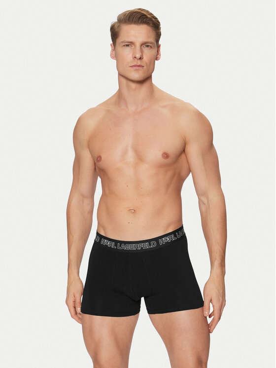 KARL LAGERFELD KARL LAGERFELD Set 3 perechi de boxeri A1M47042 Colorat