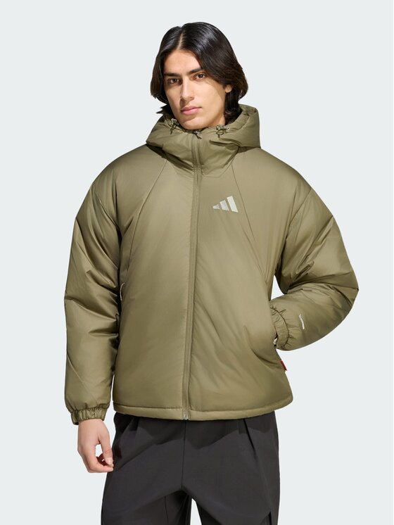 adidas adidas Kurtka outdoor 169022 Zielony Loose Fit