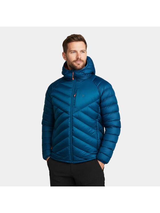 Alpinus Alpinus Kurtka puchowa Oronaye Niebieski Regular Fit