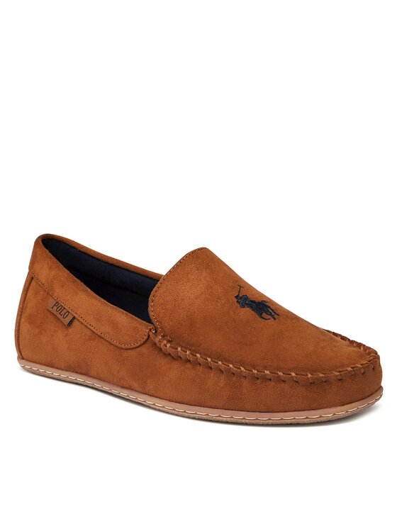 Polo Ralph Lauren Mokasini 843924518002 Rjava