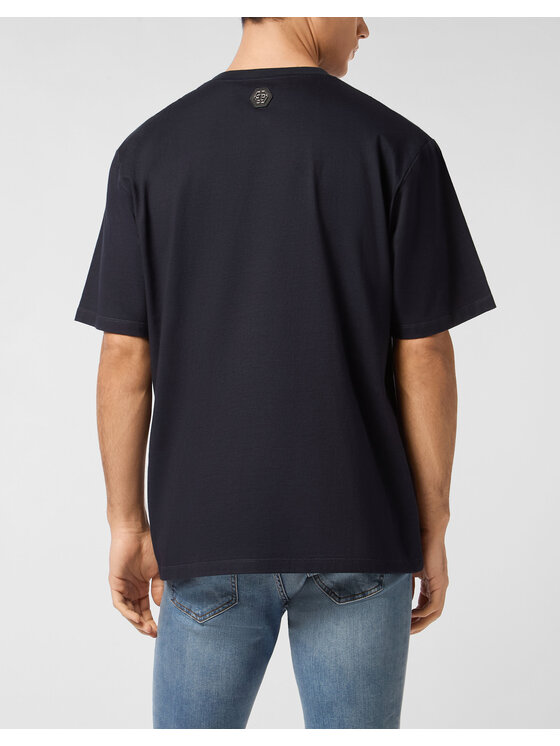 PHILIPP PLEIN PHILIPP PLEIN T-shirt 27051 Blu scuro Regular Fit