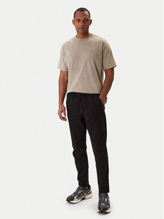Jack & Jones Jack & Jones Jogger nohavice Stace Dylan 12288472 Čierna Regular Fit