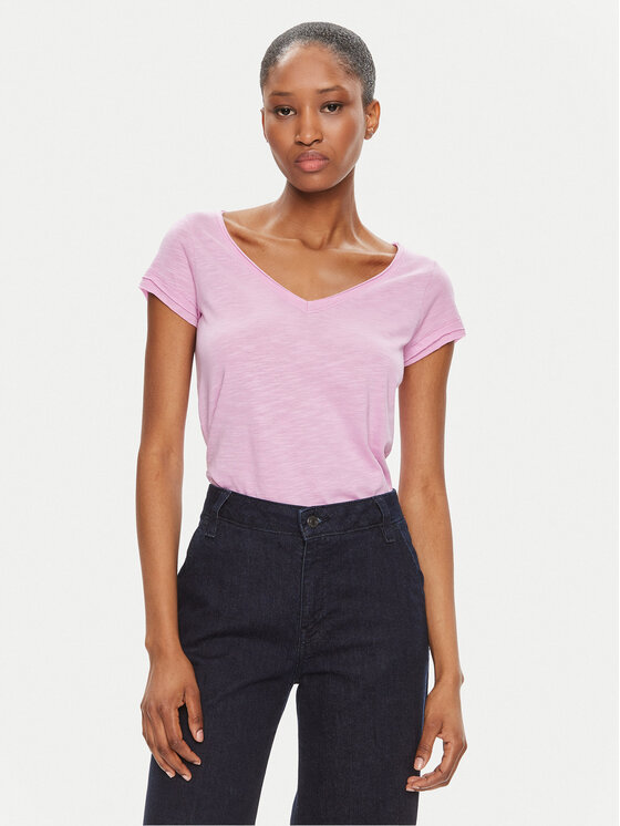 Sisley Tricou 3TNHL400E Roz Regular Fit | Modivo.ro