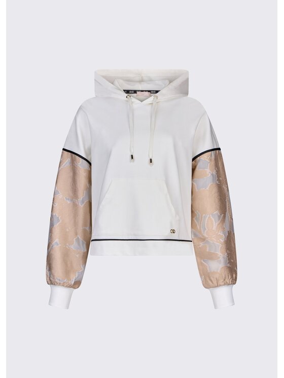 Liu Jo Liu Jo Felpa TA6198FS090C3883 Beige Regular Fit
