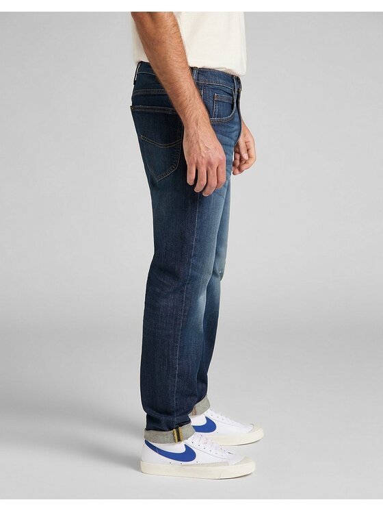 Lee Lee Jeansy AUSTIN Niebieski Straight Fit