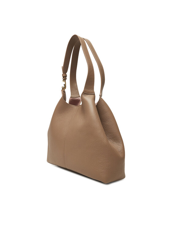 Coccinelle Coccinelle Torebka Hand Grained L E1 SHA 11 02 01 Beżowy