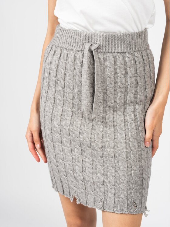 PINKO PINKO Sukně 1G1671 Y79B | Giafin Šedá Slim Fit