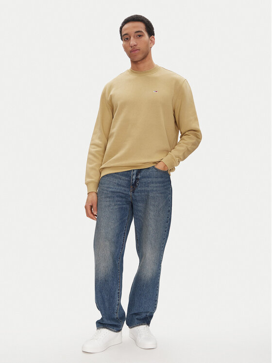 Tommy Jeans Tommy Jeans Μπλούζα DM0DM20741 Μπεζ Regular Fit
