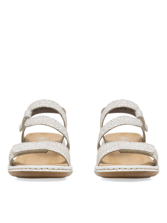 Rieker Rieker Sandale 659C7-81 Alb