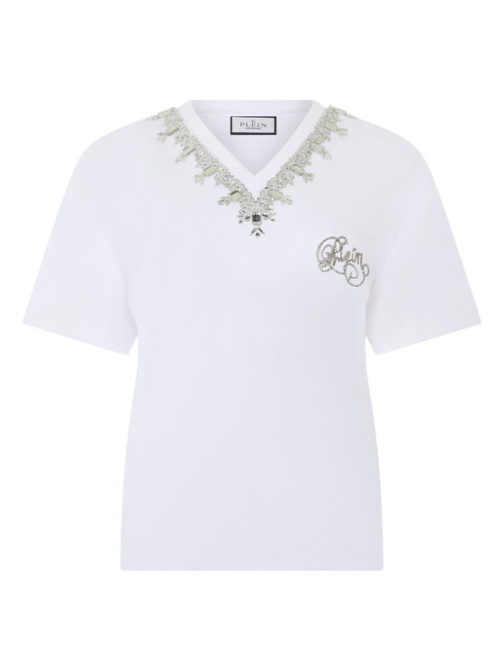PHILIPP PLEIN PHILIPP PLEIN T-Shirt 29018 Biały