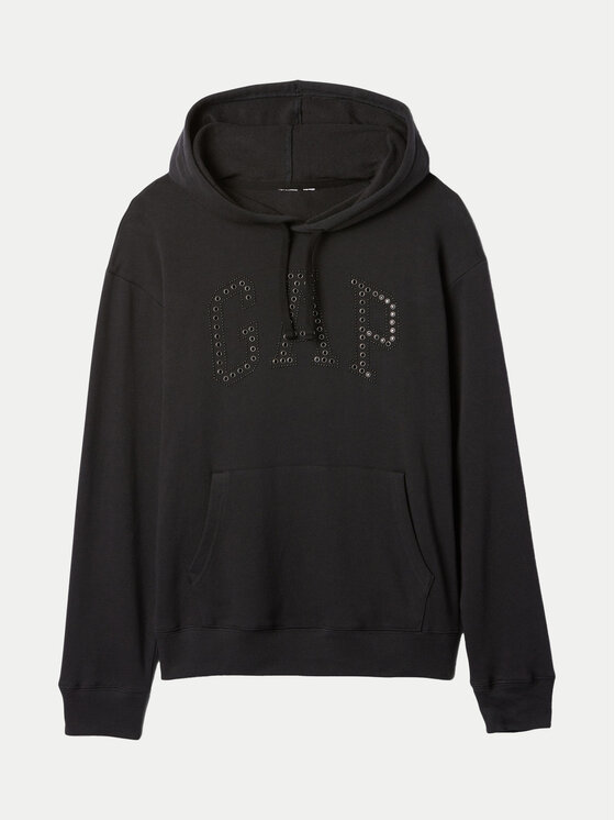 Gap Gap Μπλούζα 541904-02 Μαύρο Relaxed Fit
