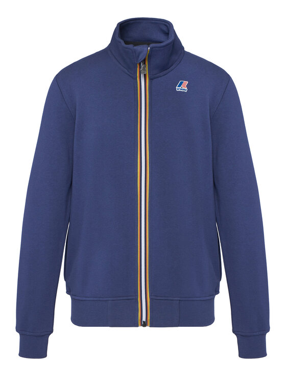 K-Way K-Way Pulóver Augur K41225W Sötétkék Regular Fit