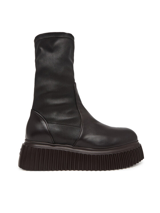 AGL AGL Čizme Milagros Stretch D751559PGK Tamno zelena