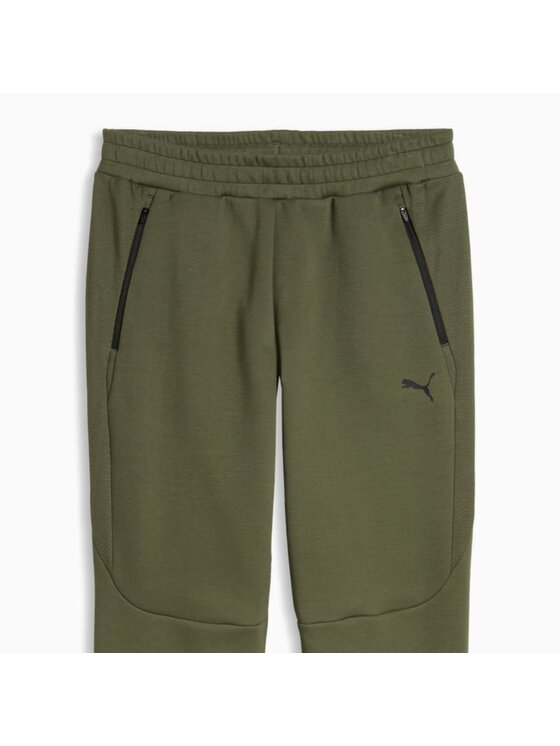 Puma Puma Spodnie dresowe 693952 Zielony Regular Fit