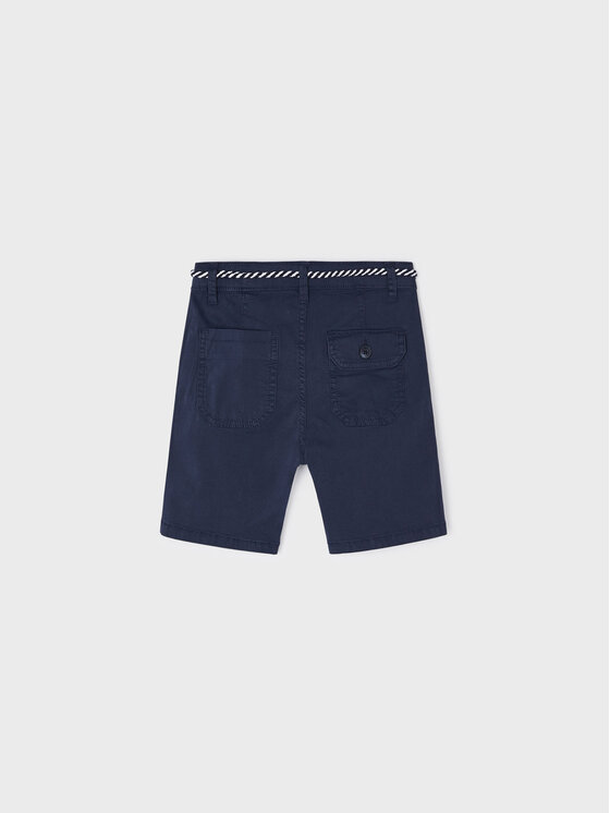 Mayoral Mayoral Шорти от плат 3233 Тъмносин Regular Fit
