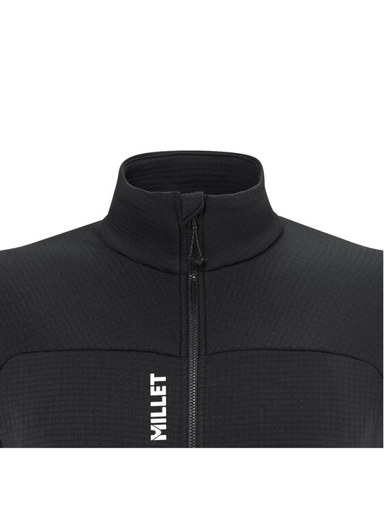 Millet Millet Bluza techniczna Fusion Grid Jkt M Czarny Active Fit