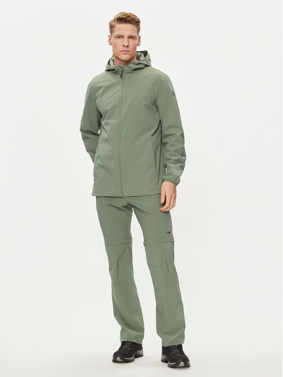 CMP CMP Geacă de ploaie 34Z5437 Verde Regular Fit