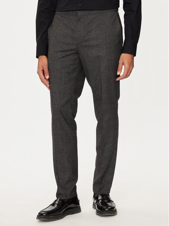 HUGO Hugo Costum Henry/Getlin 50528361 Gri Slim Fit